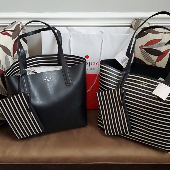 *Price Drop**BNWT Kate Spade Reversible Tote - Picture 1 of 6